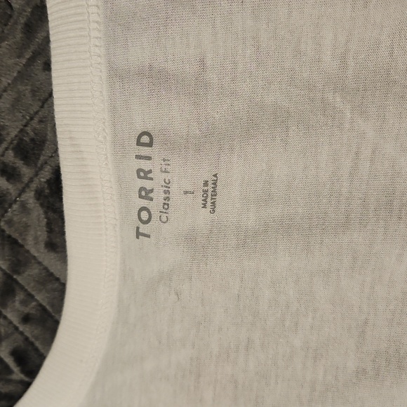 Torrid Girlfriend Signature Jersey Tank Top Size 1X - Picture 6 of 11